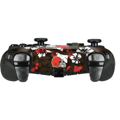 NFL Cleveland Browns Tropical Print PlayStation Scuf Vantage 2 Controller Skin
